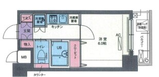 ドルチェ芝浦・ディマーレの物件間取画像